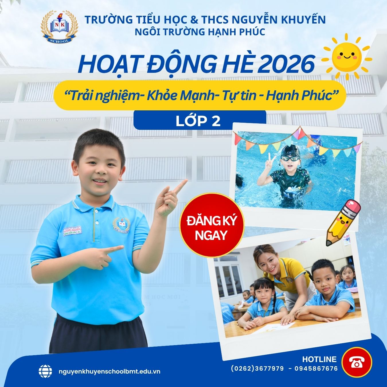 HOẠT ĐỘNG HÈ LỚP 2 NĂM HỌC 2026 - 2027